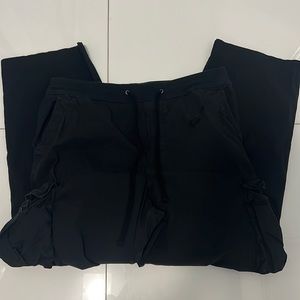 NWOT Jane’s Perse Sz 3 (Large) black lightweight cargo pants